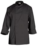 Chef Works BAST Bastille Basic Chef Coat, Black, X-Small