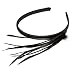 Xhilaration® Straight Feather Headband - Black