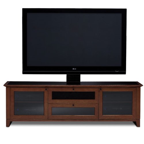 BDI Novia 8429-2, Triple Wide Enclosed Cabinet ( Cocoa Stained Cherry)
