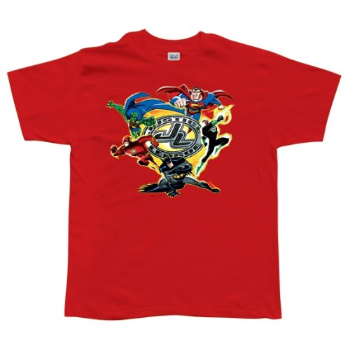  JLA - Group Flying T-Shirt