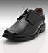 AirflexÃ¢âÂ¢ Leather Wide Fit Tramline Lace Up Longer Length Shoes