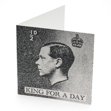 King For A Day Card by Annie Little