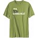 T-Shirt Mens Olive Green " Real guys love Classical Ballet " Sports Large