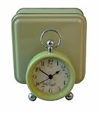 Roger Lascelles, Bedside Alarm Clock, Cream, Butterfly