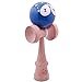 Kaleb Kendama With Blue Smiley Face Ball And Extra String
