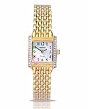 Sekonda Women's Quartz Watch with Mother of Pearl Dial Analogue Display and Gold Stainless Steel Bracelet 4372.27