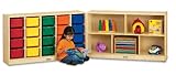 E-Z Glide Fold-N-Lock - 20 - With Colored Trays - School & Play Furniture