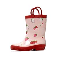 Girls Strawberry Wellington Boots by Hatley
