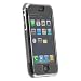 Apple iPhone Hard Crystal Plastic Case with screen protector and belt clip - Ozone Clear