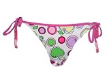 Guess Side Tie Swimsuit-bottoms w/Pink Fruit XS