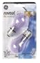 GE 48696 40-Watt Reveal Bulbs, Medium Base for Ceiling Fan A15, 2-Pack
