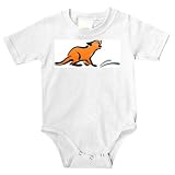 Onesie with crying, kitten, baby, orange, cat