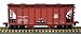Bowser HO 70-Ton 2-Bay Open Side Covered Hopper New York, New Haven & Hartford