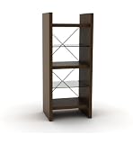 Atlantic Solo Flexible TV Stand or A/V Tower (Mocha)