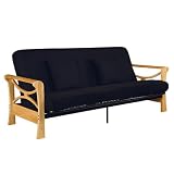 Serta Naples Futon Frame- Natural(Full)