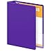 Wilson Jones Heavy Duty Round Ring Binder with Extra Durable Hinge, 3-Inch, Purple (W364-49-267)