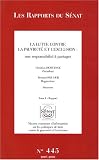 Revue La Documentation Française  / La lutte contre la pauvreté et l'exclusion : une responsabilité à partager : Tome 1, Rapport