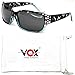 Vox Women's Polarized Sunglasses Designer Fashion Rhinestones Free Microfiber Pouch