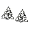 Stud Earrings Sterling Silver - Celtic Knot