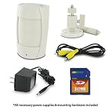 SVAT PI1000 Covert MPEG4 DVR - Recording System with Built-in Color Pinhole Surveillance Camera Hidden in a Motion Sensor