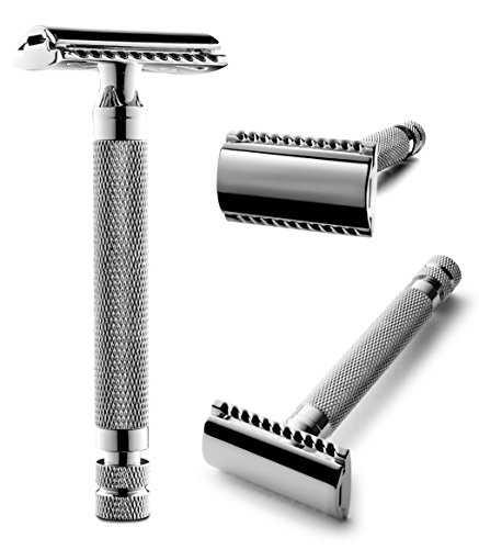 Perfecto double edge extra long handled safety razor - …