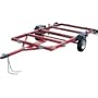 4ft. x 8ft. Folding Trailer with Light Kit and Coupler