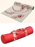 Wai Lana Peacock Yoga and Pilates Mat and Bag Set