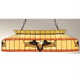 31.5 Inch L Victory Eagle Billiard Pendant Ceiling Fixture