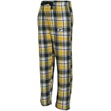 NFL Men's Green Bay Packers Legend Flannel Pants (Hunter/Gold, Medium)
