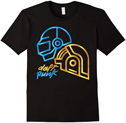 Men's Daft Punk Premium Version t-shirt Medium Black