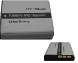 SterlingTek's POWWER Sony DSC-W170 Battery 1100 mAH