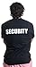 SECURITY | Event Safety Guard Two Side Print Black w/ Tall Sizes Unisex T-shirt