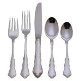 Reed & Barton Dresden Rose Silver Plate 5-Piece Place Setting
