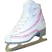 American Athletic Women's Pink And White Speckled Ice Skate