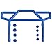 Rear Bumper Blue Rustler