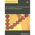 The Management of Non-Governmental Development Organization