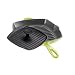 Le Creuset Enameled Cast-Iron Panini Press and Skillet Grill Set, Kiwi