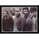 Professionally Framed Dave Matthews Band - Pastel Portrait, Music Poster - 13x19 with RichAndFramous Black Wood Frame
