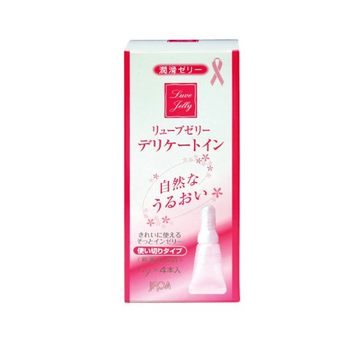 ローション リューブゼリーデリケートイン  6g×4本