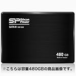 シリコンパワー SPSSDS60480G 【SSD】SATA3準拠6Gb/s2.5インチ7mm480GBMLCチップ使用