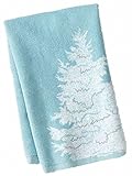 UPC 757901714757 product image for St Nicholas Square Holiday Kitchen Towel Set Blue Christmas Tree 2 Towels | upcitemdb.com
