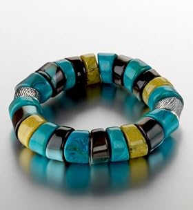 Tribal Bead Stretch Bracelet