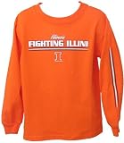 Kids Illinois Fighting Illini Orange Longsleeve Tee