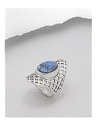 Shell Ring In 92.5 Sterling Silver