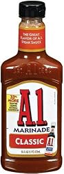 A.1. Steak House Marinade, Classic, 16-Ounce Bottles (Pack of 6)