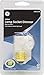 GE Dimmer, Light Socket Indoor with Light Level Control Knob, White 55431
