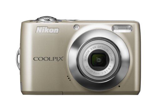 Nikon Coolpix L22 12MP Digital Camera with 3.6x Optical Zoom and 3.0-Inch LCD (Silver)