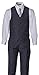 Boys Slim Fit Dark Grey Suit in Toddlers to Boys Sizing