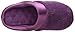 ISOTONER Women's Micro Terry PillowStep Satin Cuff Clog