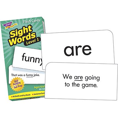 Sight Words Level 1 Skill Drill Flash Cards